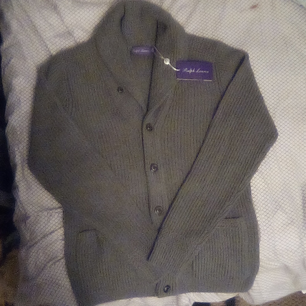 Ralph Lauren purple label men's Cardigan size M